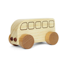 FQ marque gros véhicule antique enfants modèle jouet en bois voiture